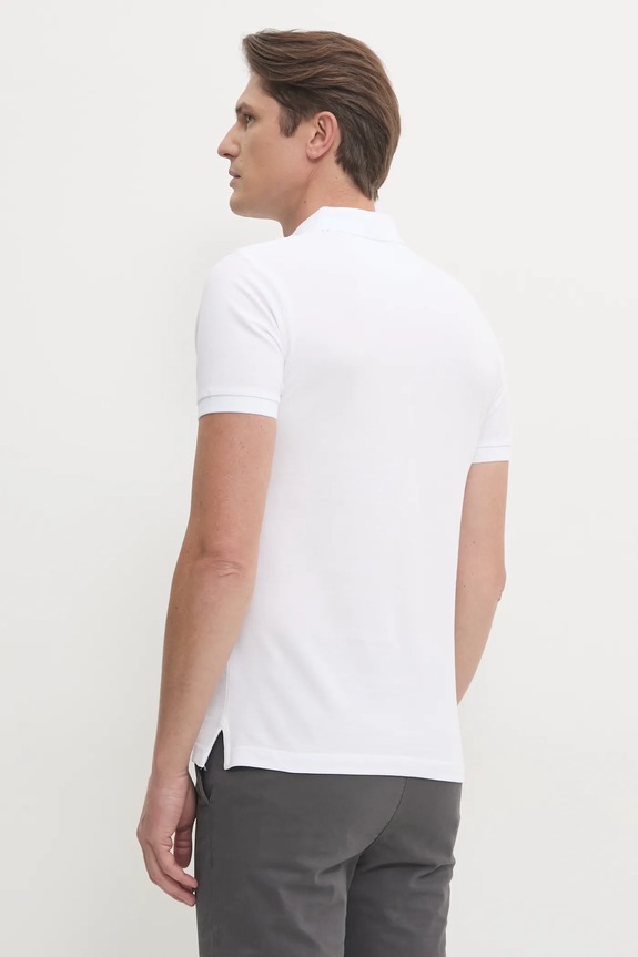 Ruházat Hackett London pamut póló HM562363 fehér