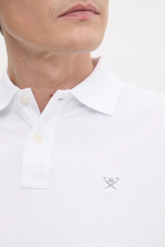 Hackett London pamut póló HM562363 fehér