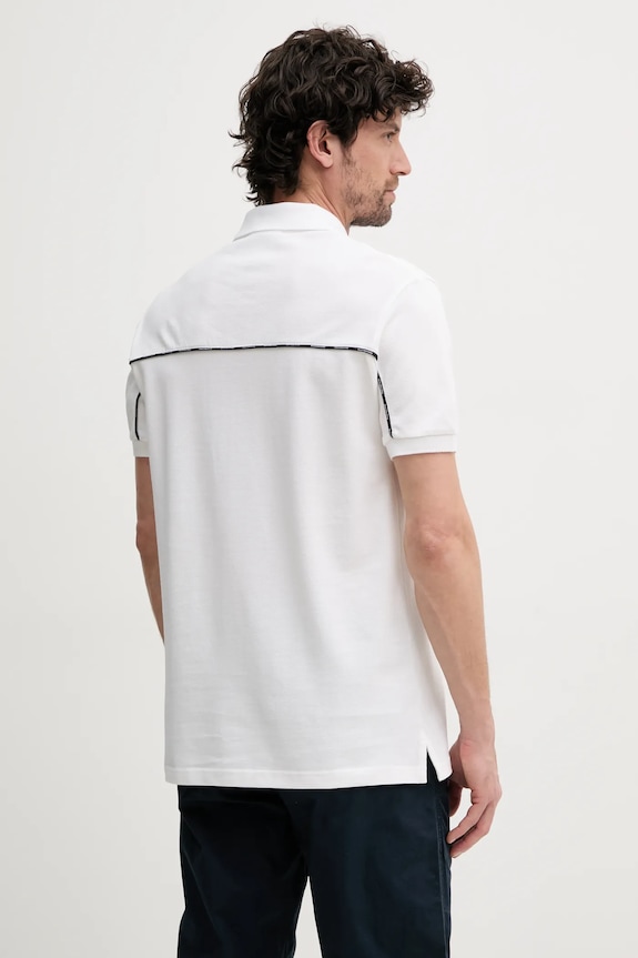 Odzież Versace Jeans Couture polo bawełniane 78GAG623.J0003 beżowy