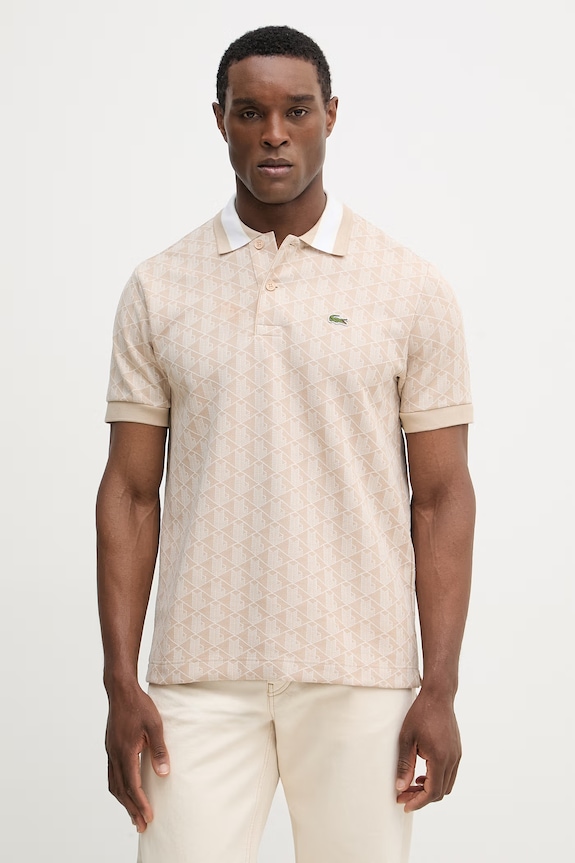 Lacoste polo za muškarce bež DH1417
