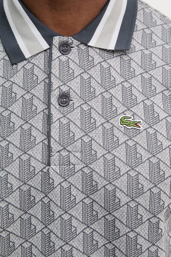 Lacoste πόλο ανδρικό DH1417 γκρί