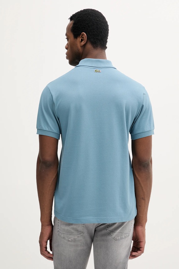 Oblečenie Bavlnené polo tričko Lacoste PH0285 modrá