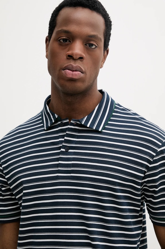 Pamučna polo majica Liu Jo mornarsko plava QA5155.J4932