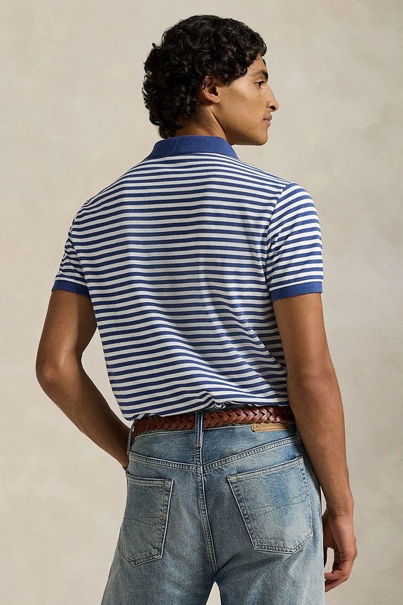 Polo Ralph Lauren pamut póló 710956682 sötétkék SS26