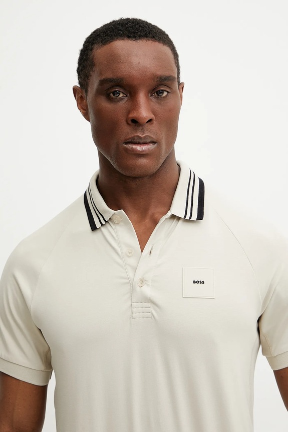 BOSS Green polo beige 50538176