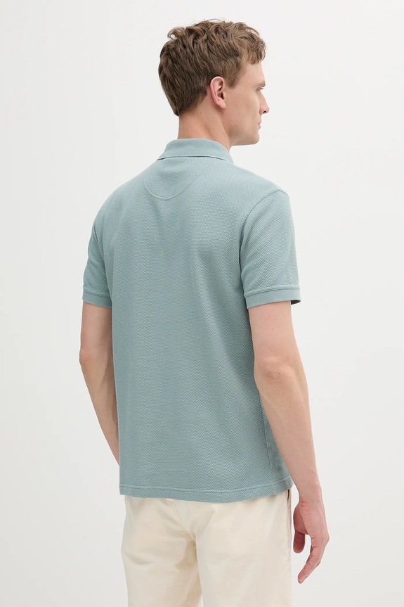 Ρούχα Βαμβακερό μπλουζάκι πόλο Barbour Hingham Polo Shirt MML1458 πράσινο