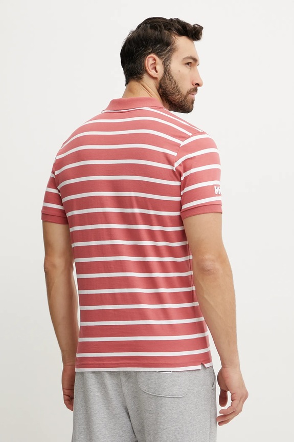 Oblečenie Bavlnené polo tričko Helly Hansen NEWPORT POLO 34412 ružová