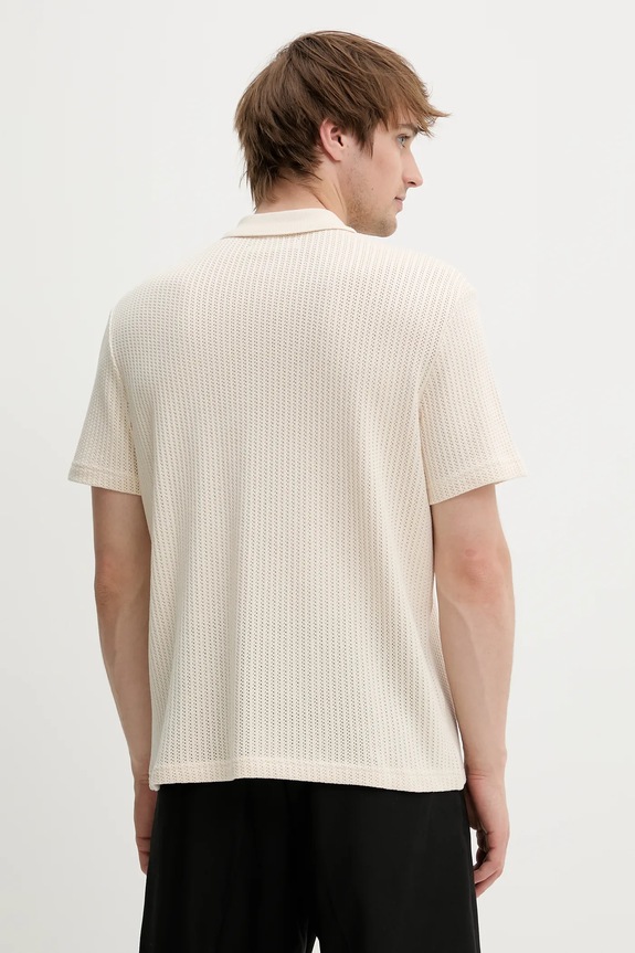 Abbigliamento Samsoe Samsoe polo in cotone SAJASE M25100033 beige