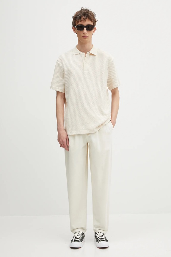 Samsoe Samsoe polo de bumbac SAJASE M25100033 bej