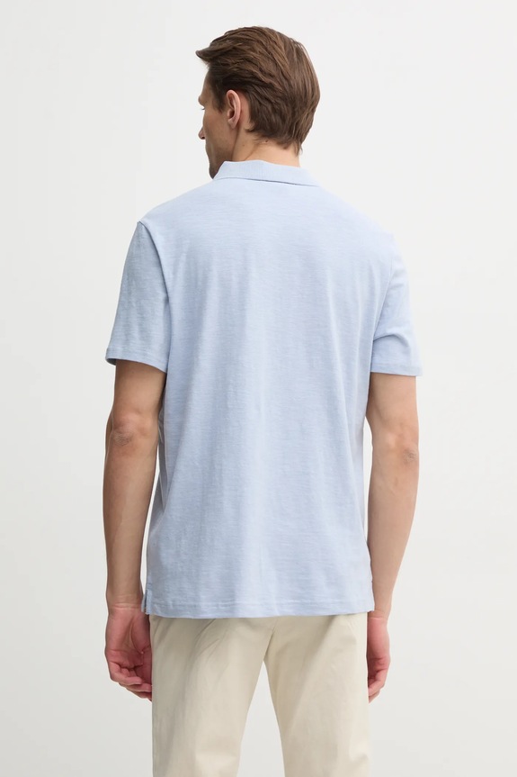 Îmbrăcăminte Calvin Klein tricou polo din in K10K114136 albastru