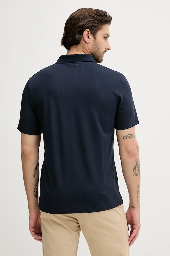 Ρούχα Πόλο Calvin Klein LV04LB220G σκούρο μπλε