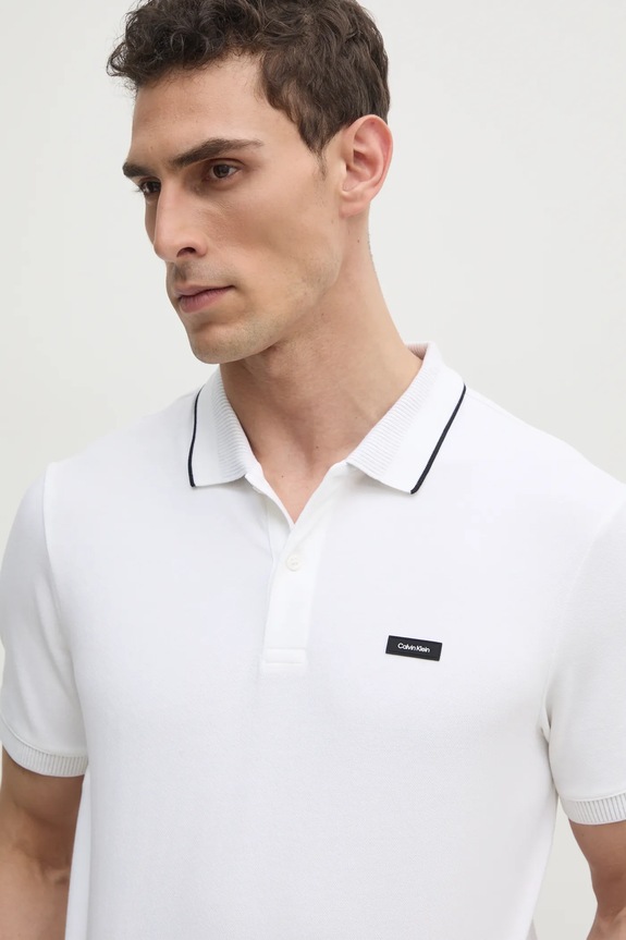 Polo Calvin Klein bela K10K114141