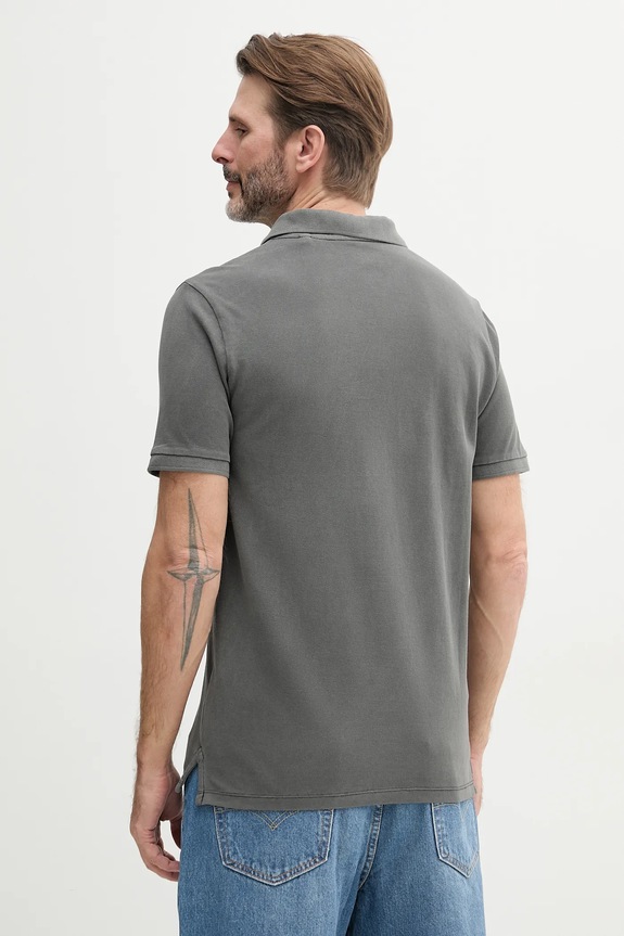 Odzież Guess polo bawełniane F5GP00.K9WF1 szary
