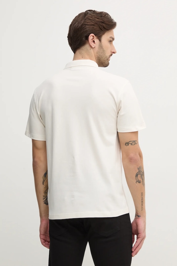 Odzież Calvin Klein Jeans polo J30J327534 beżowy