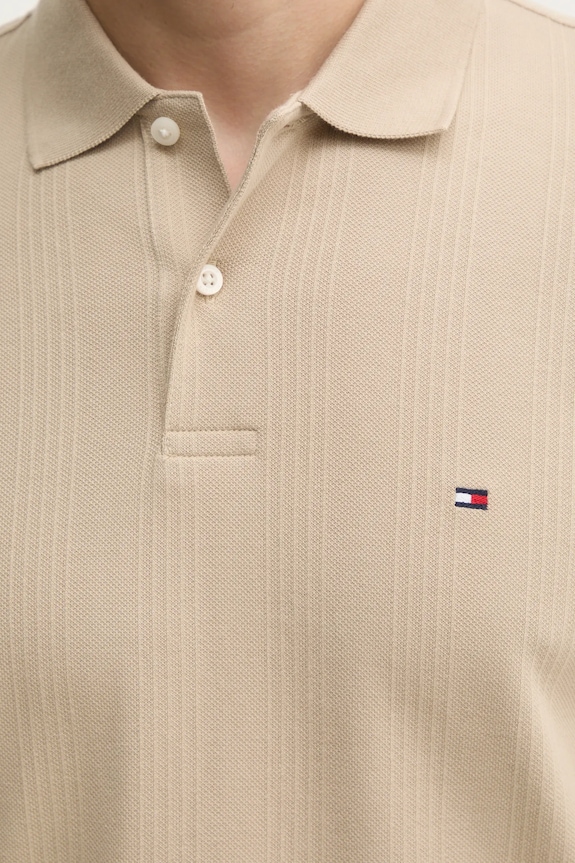 Tommy Hilfiger polo MW0MW38951 beżowy