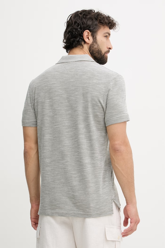 Îmbrăcăminte Tommy Hilfiger polo bărbătesc din bumbac MW0MW38482 verde