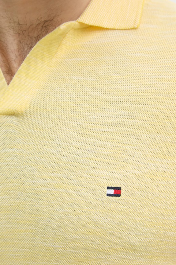 Tommy Hilfiger polo tričko pánske bavlnené MW0MW38482 žltá