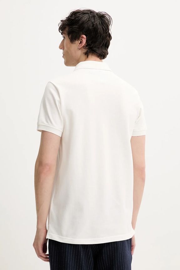 Odzież Tommy Jeans polo bawełniane DM0DM20916 biały