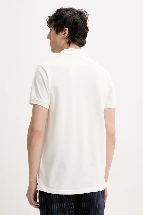 Odzież Tommy Jeans polo bawełniane DM0DM20916 biały