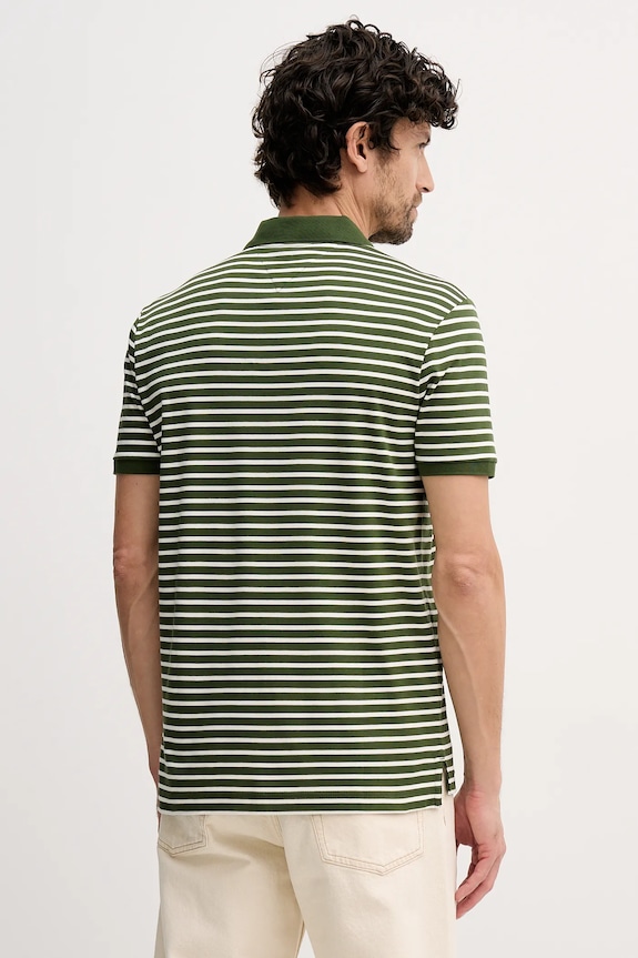 Îmbrăcăminte Tommy Hilfiger polo bărbați bumbac MW0MW39994 verde