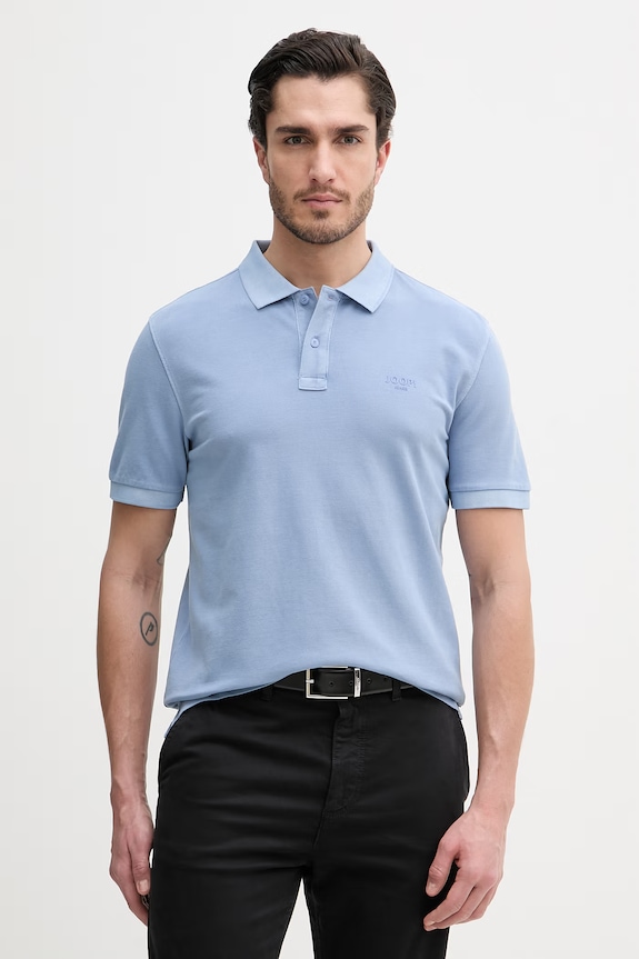 Joop! polo bărbați bumbac cu elastan albastru 30045619