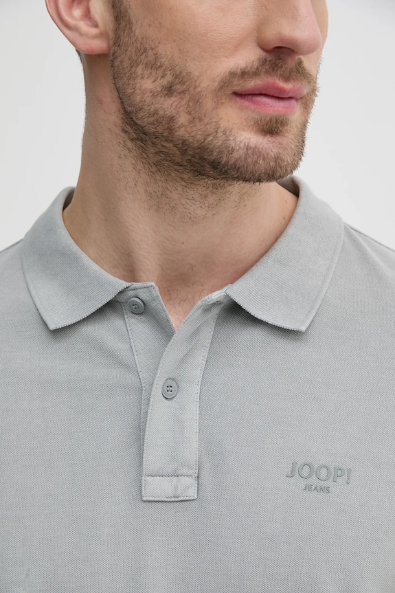 Joop! polo bărbătesc din bumbac cu elastan gri 30045619