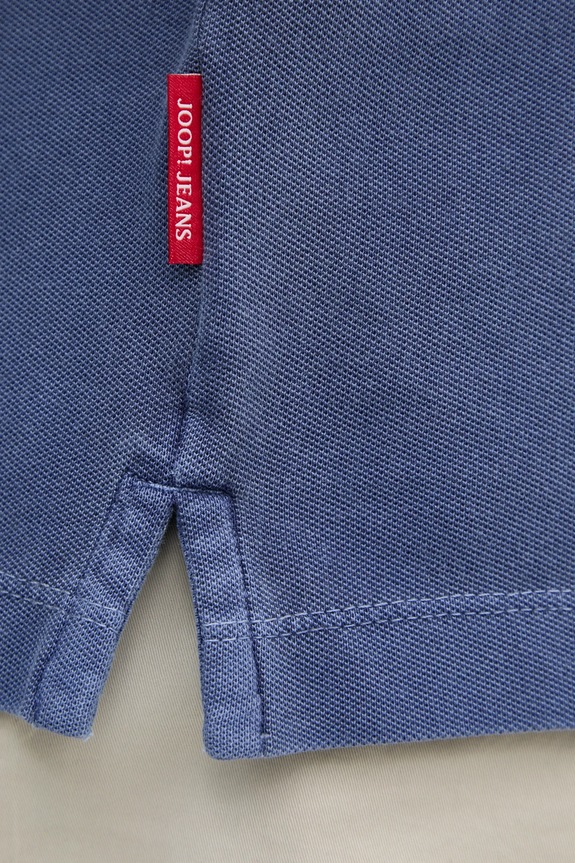 Joop! polo tričko pánske bavlnené s elastanom 30045619 modrá