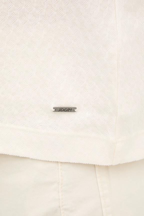 Joop! polo bawełniane 30045546 beżowy