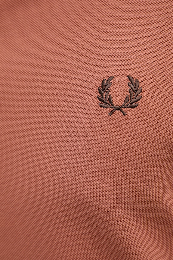 Fred Perry polo bărbătesc din bumbac M3600.Y39 portocaliu