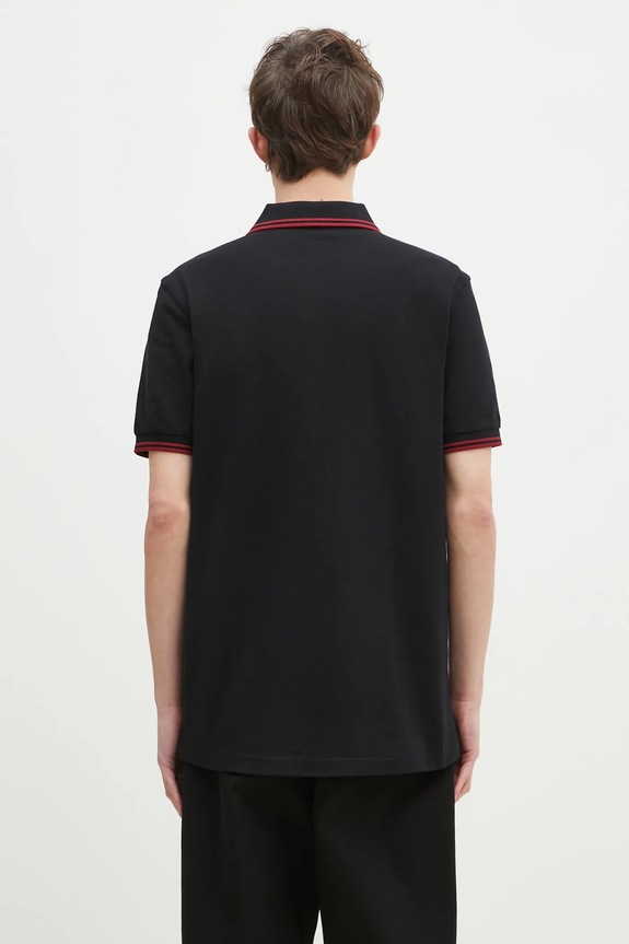 Clothing Fred Perry cotton polo shirt M3600.Y42 black