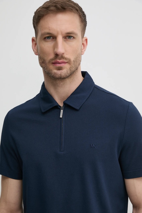 Michael Kors tricou polo bleumarin CS552HOHFK