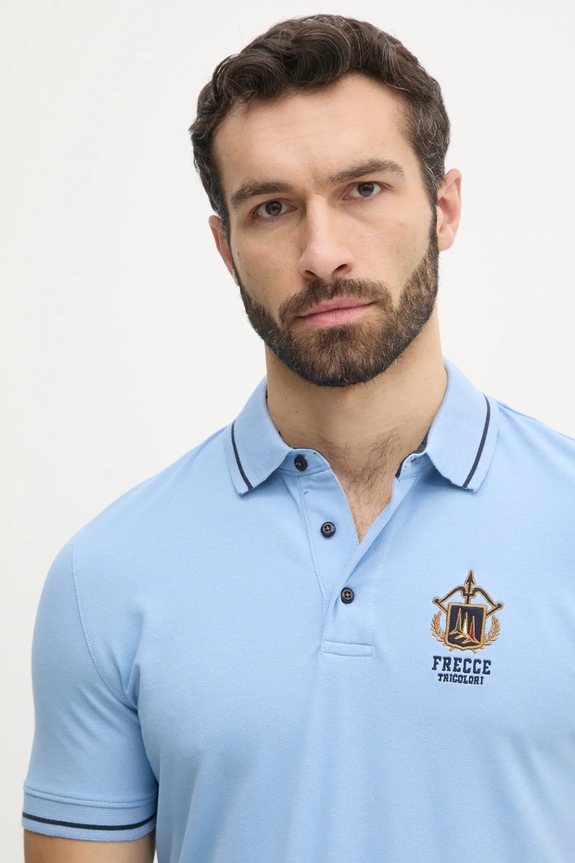 Polo tričko Aeronautica Militare modrá PO1850P191