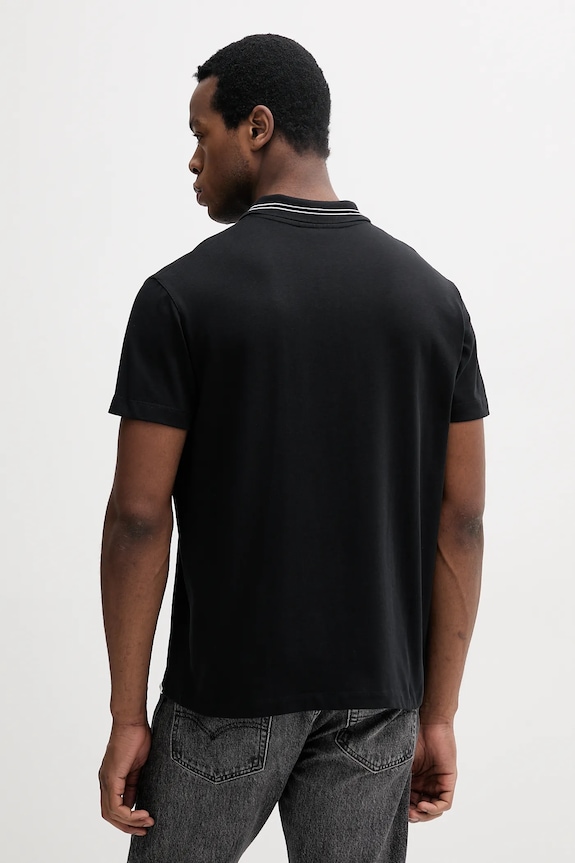 Îmbrăcăminte BALR. polo de bumbac B1122.1042 negru