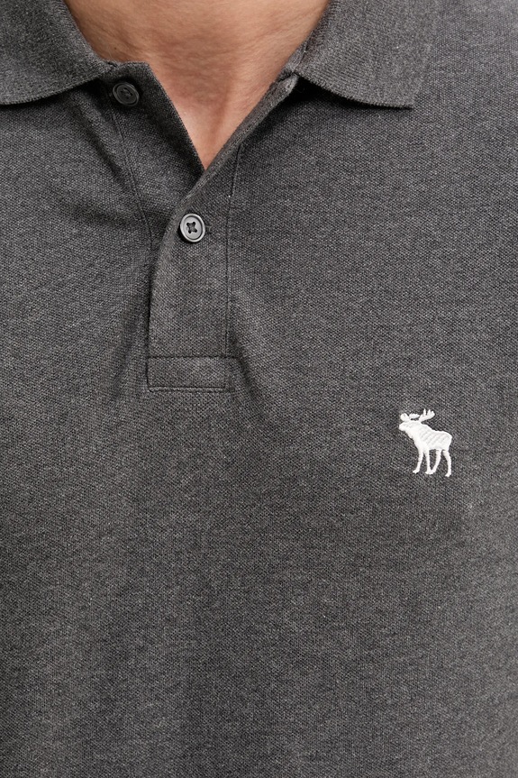 Abercrombie & Fitch polo KI124.5182.130 szary