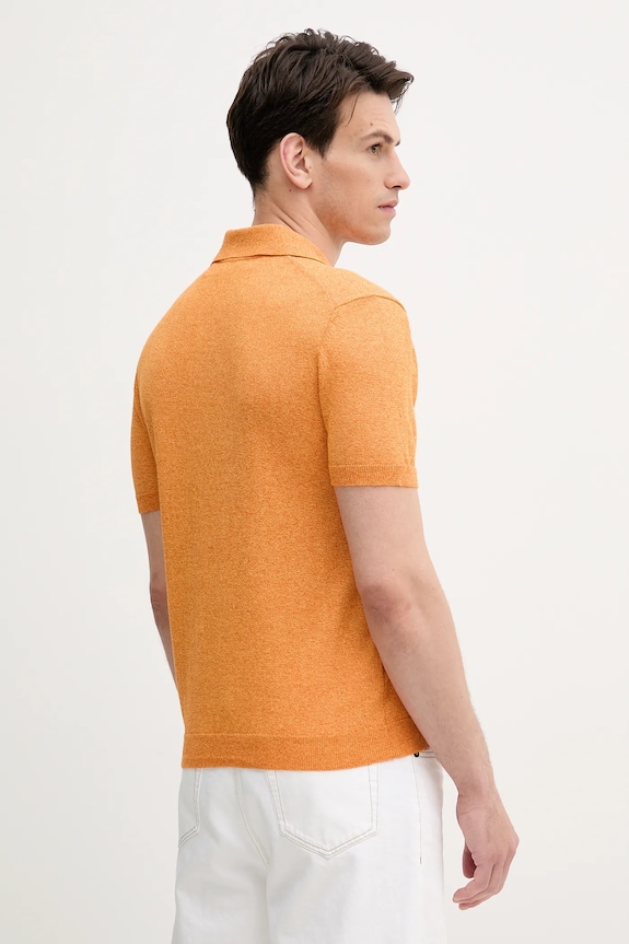 Oblečenie Polo tričko United Colors of Benetton 115RK301I oranžová