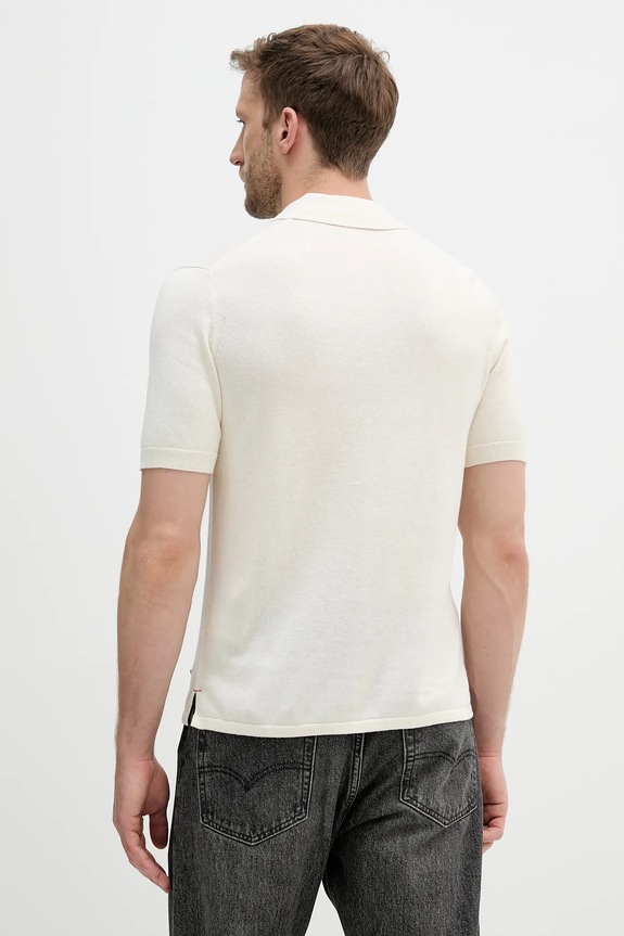 Abbigliamento United Colors of Benetton polo 14HAU301K beige