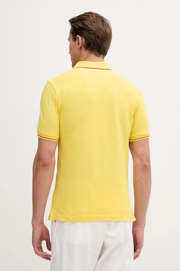 Abbigliamento United Colors of Benetton polo 3F9HU302E giallo