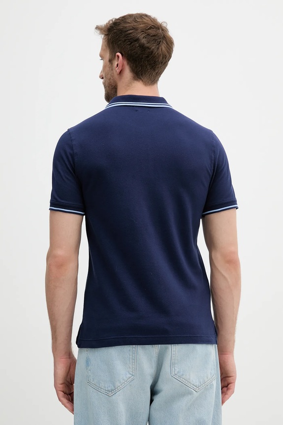 Odzież United Colors of Benetton polo 3F9HU302E granatowy