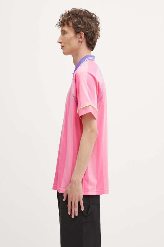 adidas Originals polo shirt Jcquard Jersey KD2255 pink AW25