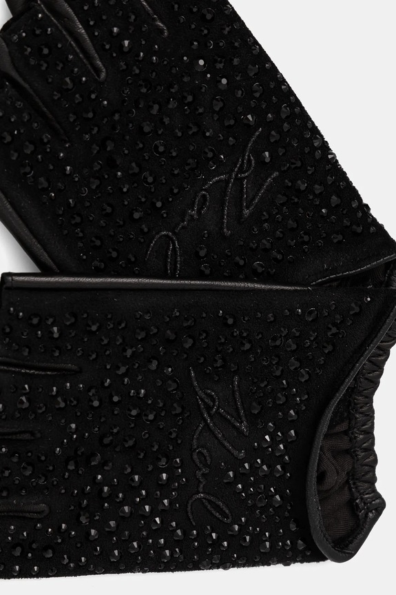 Karl Lagerfeld mitenki A1W33023 czarny SS25