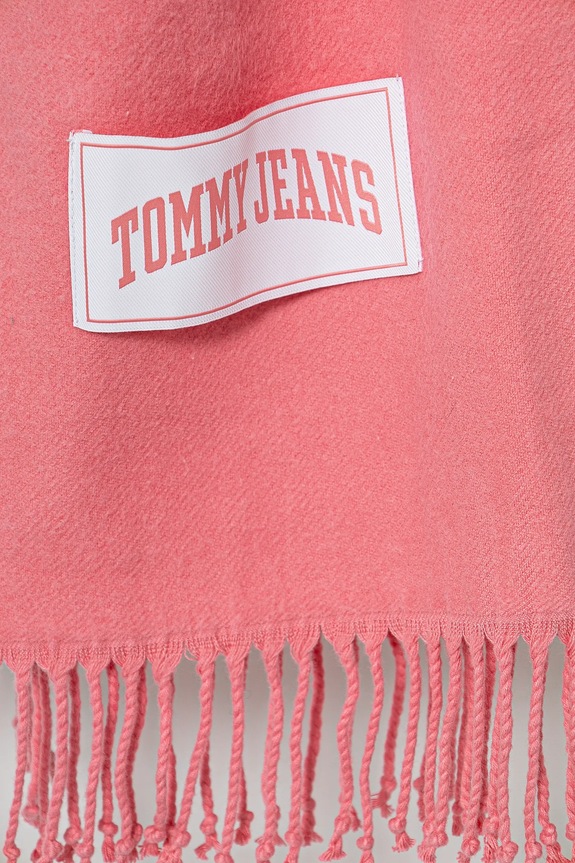 Κασκόλ Tommy Jeans AW0AW16997 ροζ SS25