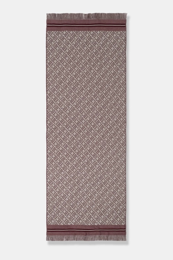 Akcesoria Tommy Hilfiger szalik z domieszką wełny AW0AW16856 multicolor