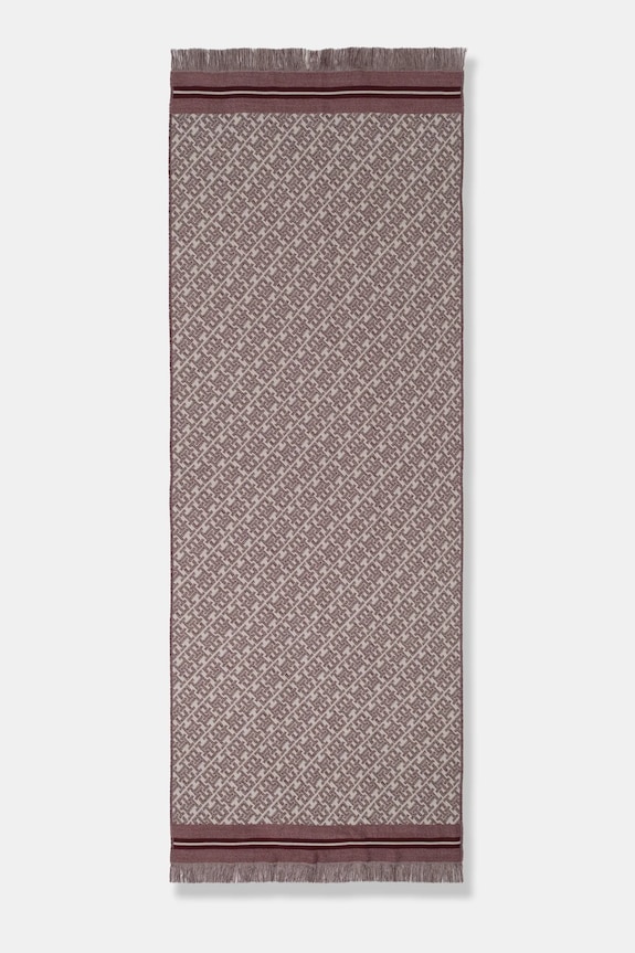 Akcesoria Tommy Hilfiger szalik z domieszką wełny AW0AW16856 multicolor