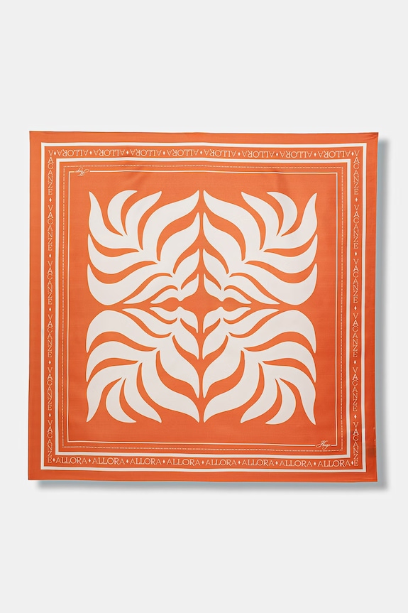 HUGO šatka Auraize oranžová 50535470