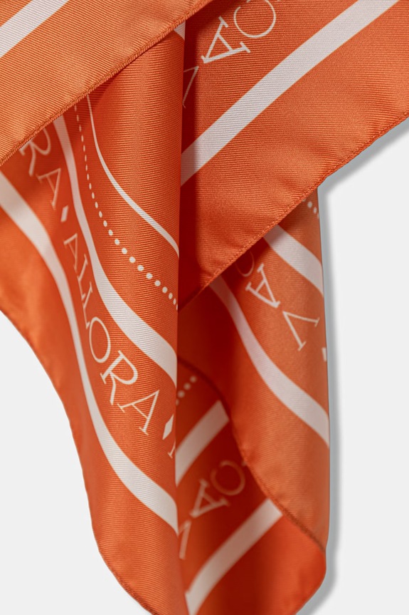Doplnky HUGO šatka Auraize 50535470 oranžová