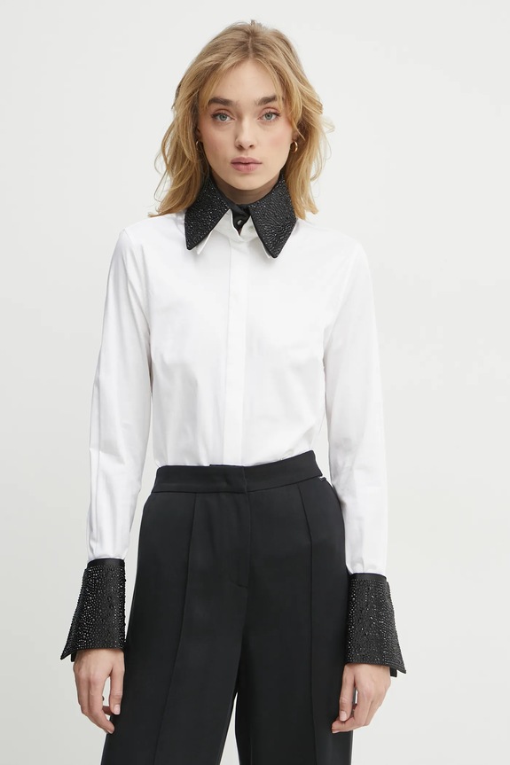 Dekorativní límeček Karl Lagerfeld A1W33028 černá