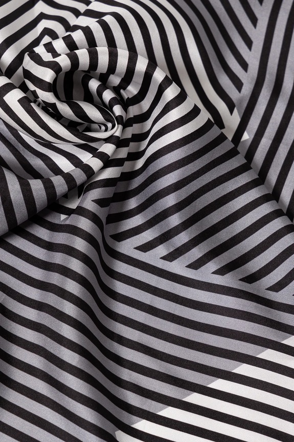 Akcesoria Karl Lagerfeld chusta jedwabna A1W33057 multicolor