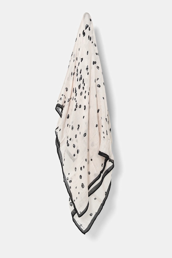 Sisley sciarpa tessuto beige 64JUWU01T
