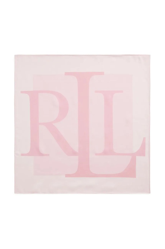 Lauren Ralph Lauren scialle in seta 454972570 rosa SS25