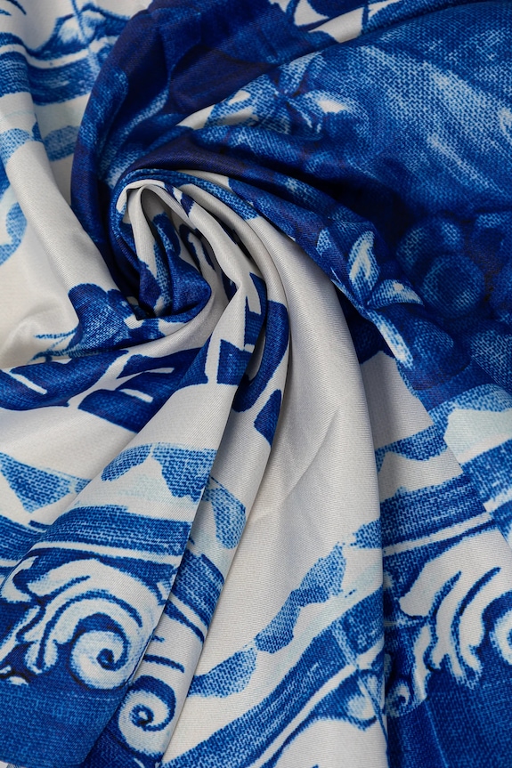 Accessori Desigual sciarpa PARADISE CARRE 25SAWA37 blu